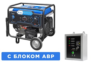 Бензогенератор 6 кВт TSS SGG 6000EHNA Duplex с АВР